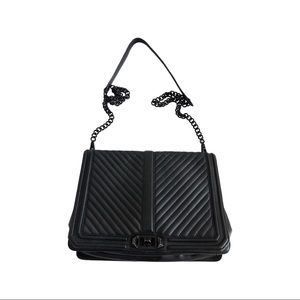 Rebecca Minkoff black leather crossbody